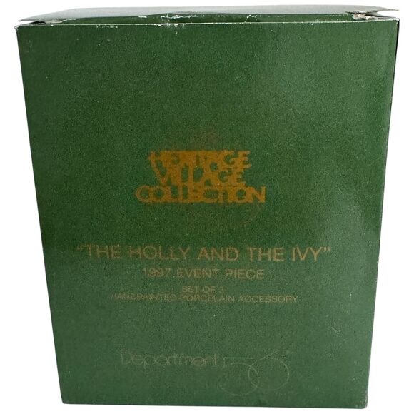 Dept 56 The Holly and the Ivy CHRISTMAS TREE Bird Couple Heritage EVENT PC 1997 - Picture 3 of 16